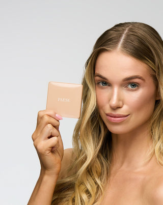 Pressed bronzosító Selfglow 02 Warm aktív összetevőkkel az arc kontúrozásához Paese - 3