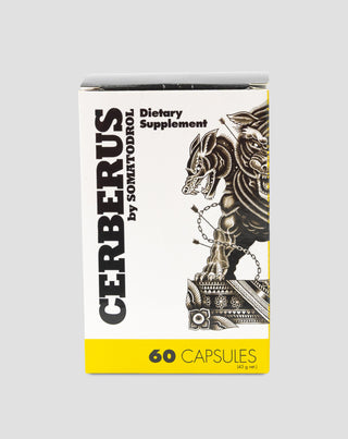 Cerberus tesztoszteron booster az izomregeneráció felgyorsításához - Iridium Labs, 60 kapszula - 1