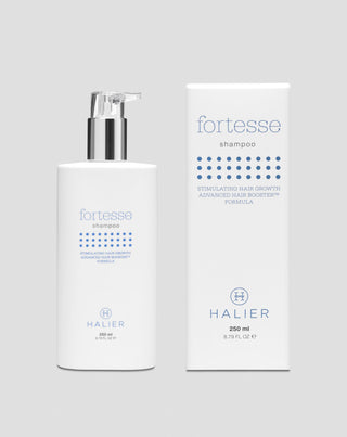 Halier Fortesse 250 ml-es hajnövesztő sampon gyenge és hullásra hajlamos hajhoz