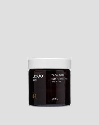 Uddo arcmaszk fehér agyaggal, tsubaki olajjal és E-vitaminnal - 1