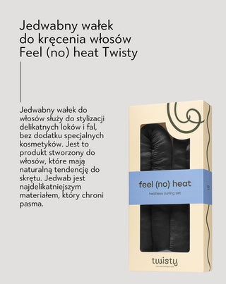 Selyem hőmentes hajgöndörítő a Twisty-től