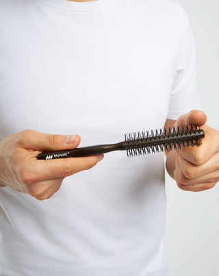 Monolit bükkfa Quiff hajformázó kefe - 2