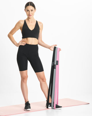 Body Functions 208 cm hosszú ellenállás szalagok fitness gyakorlatokhoz 3 db-os szett _3